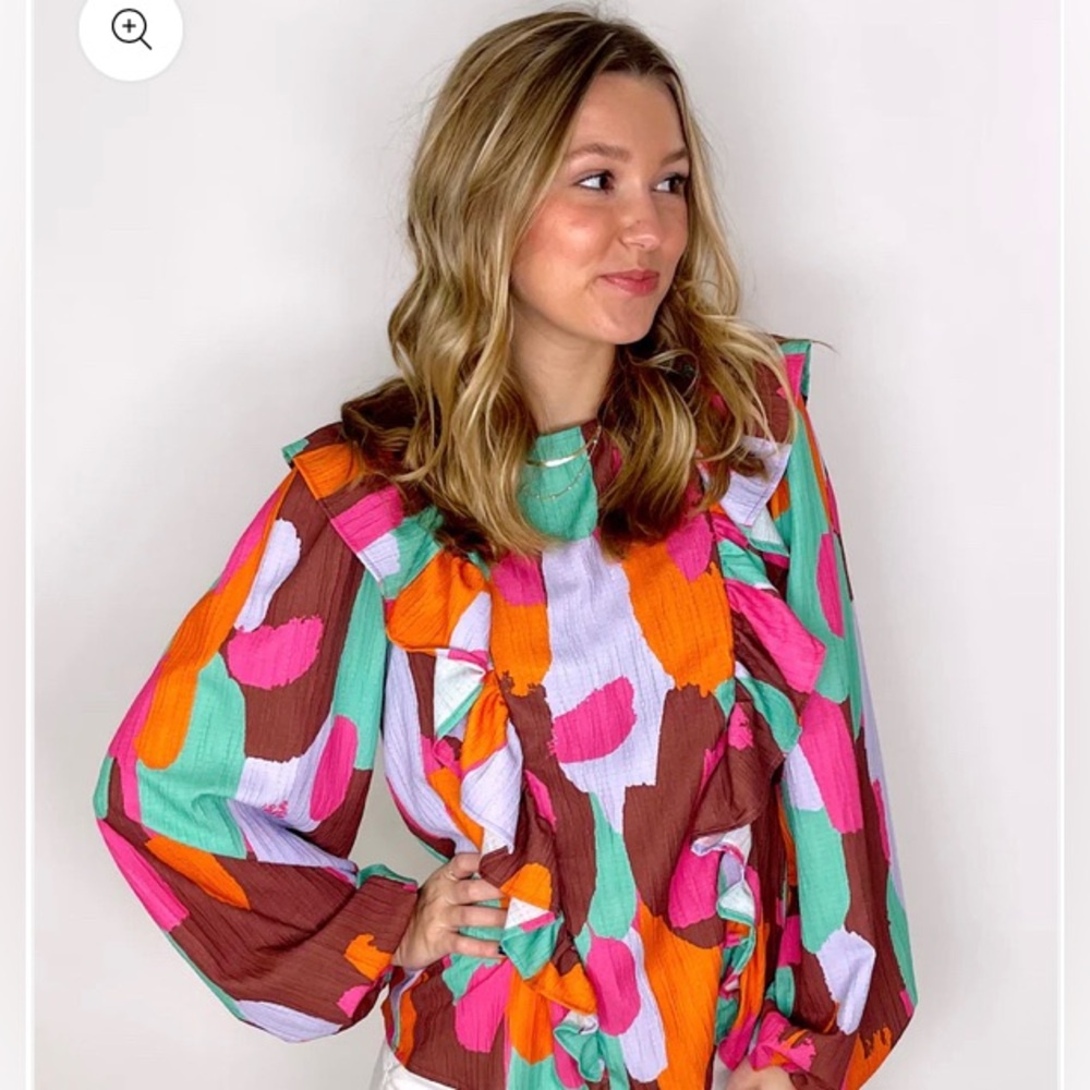 Ruffle Blouse